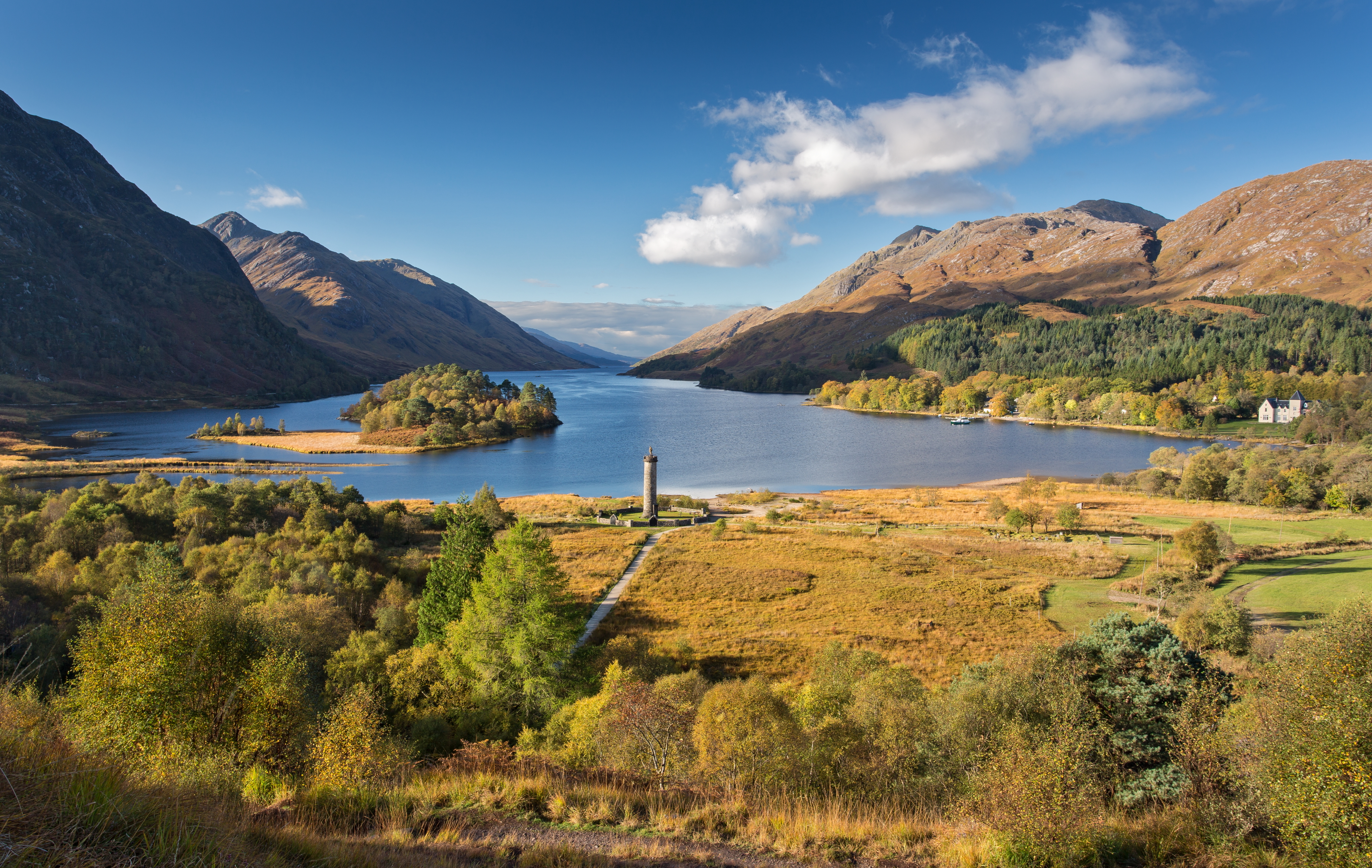 frame to inch cm 4721 Shiel  Loch Photography Bishop  Don