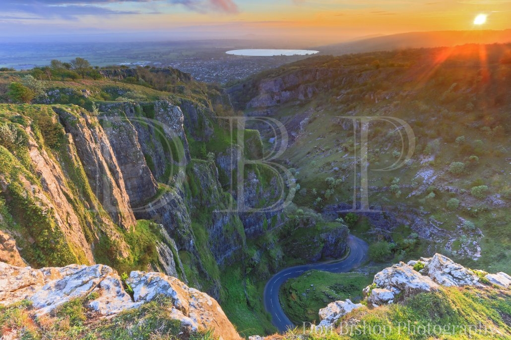 Cheddar Gorge sunset (1553) Don Bishop Photography